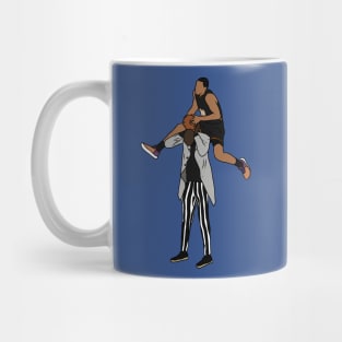 Aaron Gordon Dunks Over Tacko Fall Mug